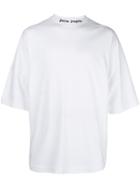 Palm Angels Oversized Logo T-shirt - White