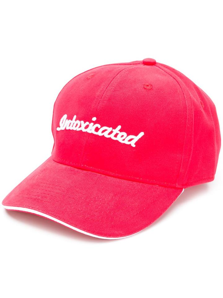 Intoxicated Logo Cap - Red