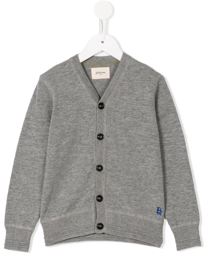 Bellerose Kids Classic Cardigan, Boy's, Size: 6 Yrs, Grey