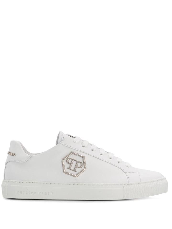 Philipp Plein Lo-top Statement Sneakers - White