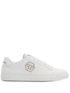 Philipp Plein Lo-top Statement Sneakers - White