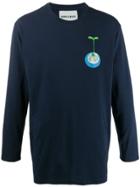 Henrik Vibskov Printed Cotton T-shirt - Blue
