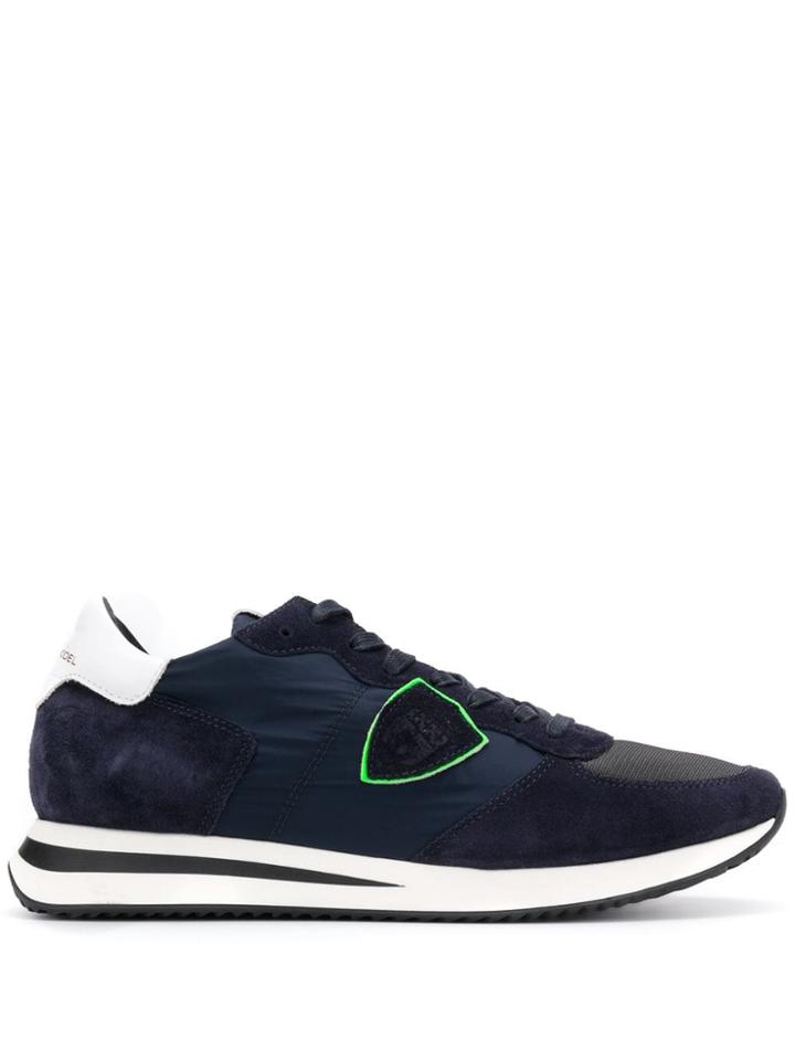 Philippe Model Lace Up Sneakers - Blue
