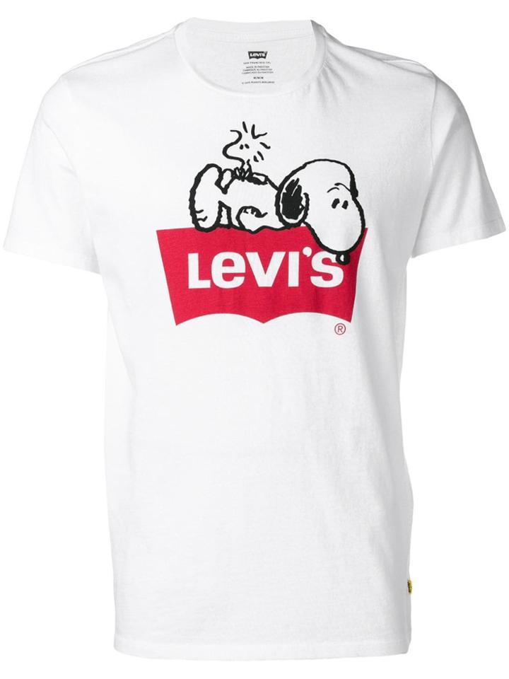 Levi's Snoopy Print T-shirt - White