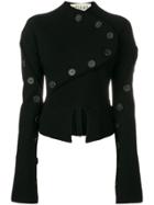 A.w.a.k.e. Button Detail Jacket - Black