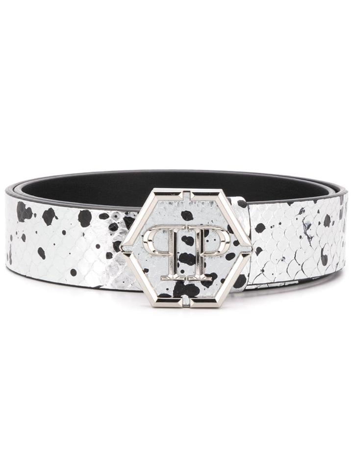 Philipp Plein Luxury Belt - Silver