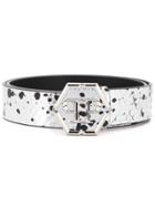 Philipp Plein Luxury Belt - Silver