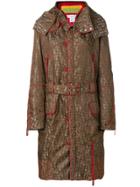 Christian Dior Vintage Hooded Long Coat - Brown