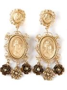 Dolce & Gabbana Madonna Earrings - Gold