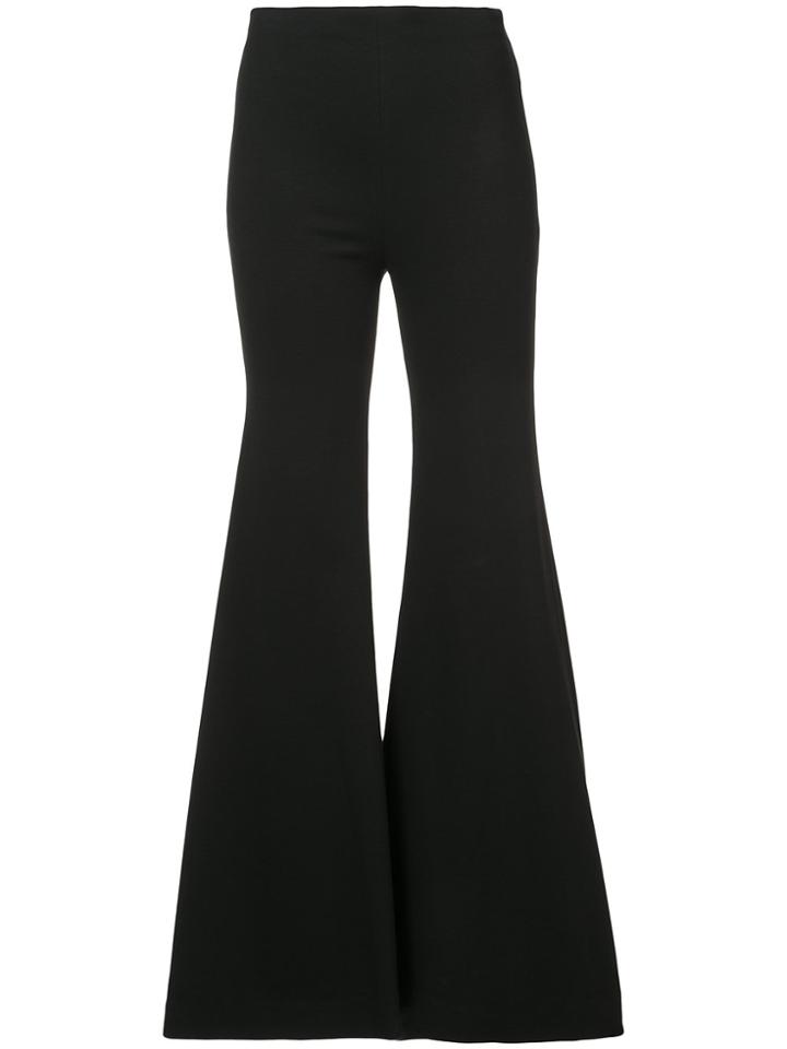 Rosetta Getty Wide Leg Trousers - Black