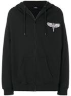 Marcelo Burlon County Of Milan Wing Print Bomber Jacket - Black