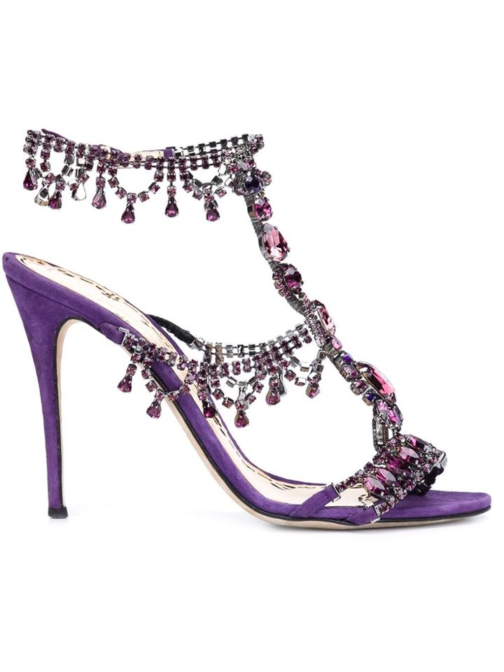 Marchesa 'grace' Sandals - Pink & Purple