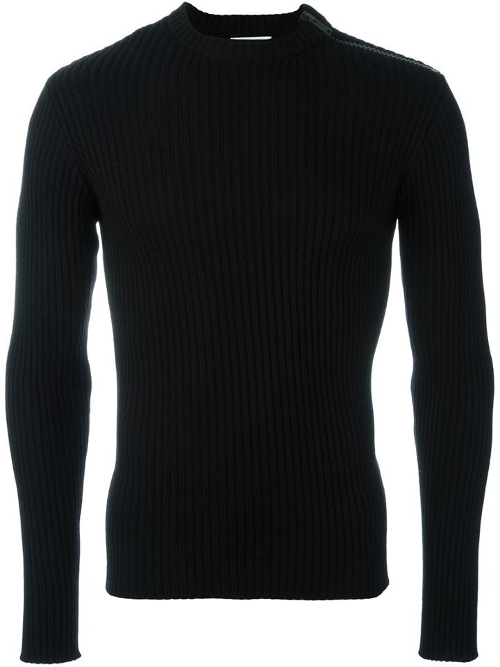 Dondup 'nebraska' Jumper, Men's, Size: Medium, Black, Acrylic/wool