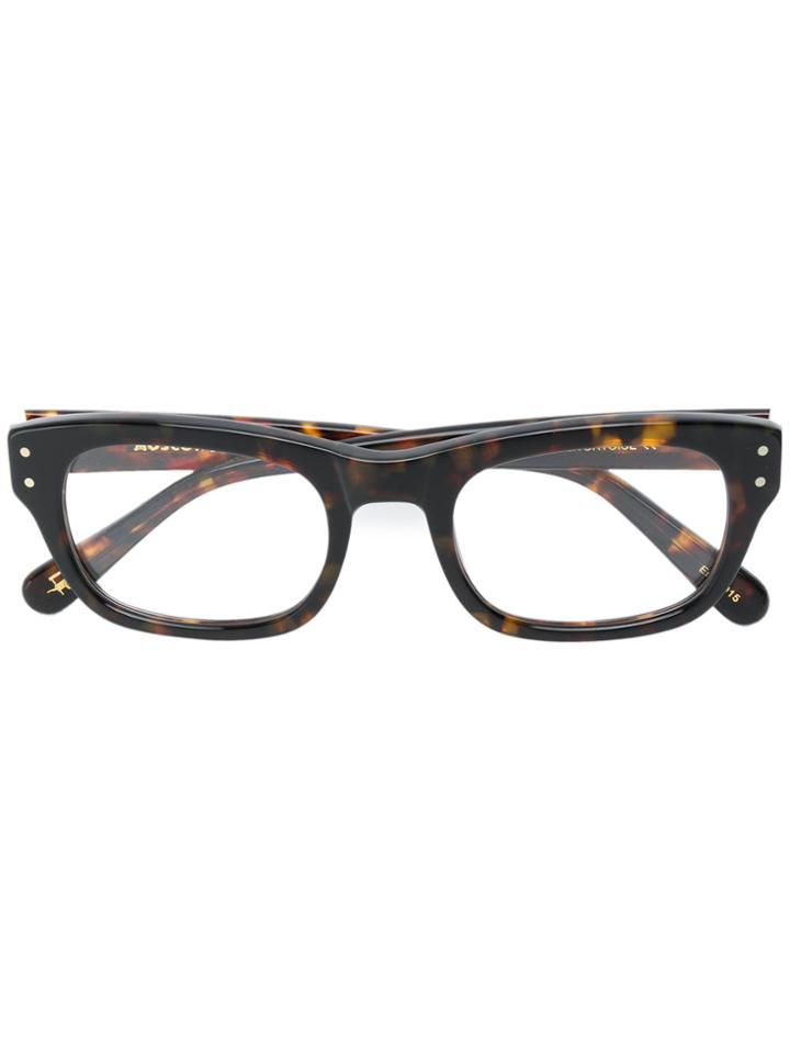 Moscot Nebb Glasses - Brown