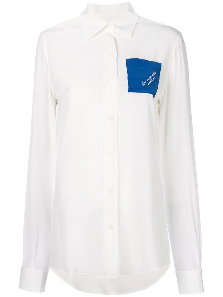 Loewe Can't Take It With You Shirt - White
