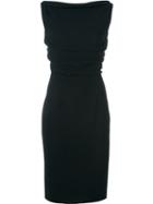 Dsquared2 Back Bow Dress, Women's, Size: 40, Black, Viscose/spandex/elastane/polyester