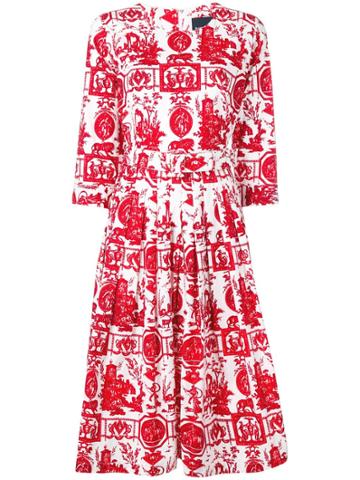 Samantha Sung Florance Dress - Red