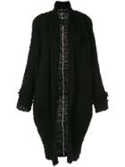 Thom Krom Oversized Cardigan - Black