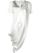 Mm6 Maison Margiela Dress Panelled T-shirt - Neutrals