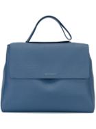 Orciani Satchel Tote Bag - Blue