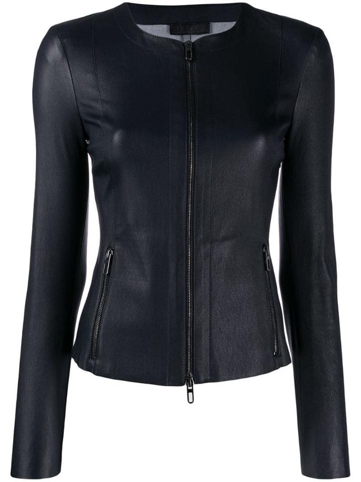 Drome Skinny Fit Jacket - Blue