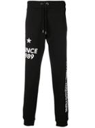 Versace Jeans Couture Printed Sweatpants - Black