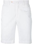 Hackett Bermuda Shorts, Men's, Size: 34, White, Cotton/elastodiene