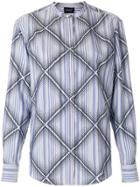 Giambattista Valli Diamond Pattern Shirt - Blue