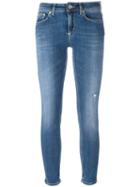 Dondup Cropped Jeans, Women's, Size: 27, Blue, Cotton/polyester/spandex/elastane/cotton