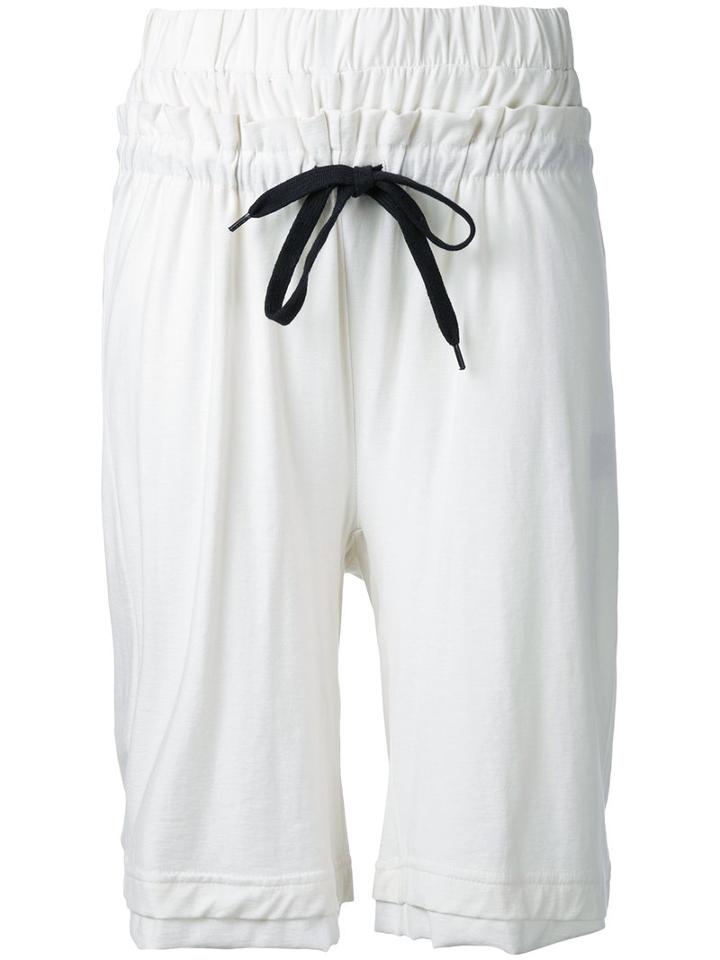 First Aid To The Injured - Haemin Shorts - Women - Cotton - 4, Women's, White, Cotton