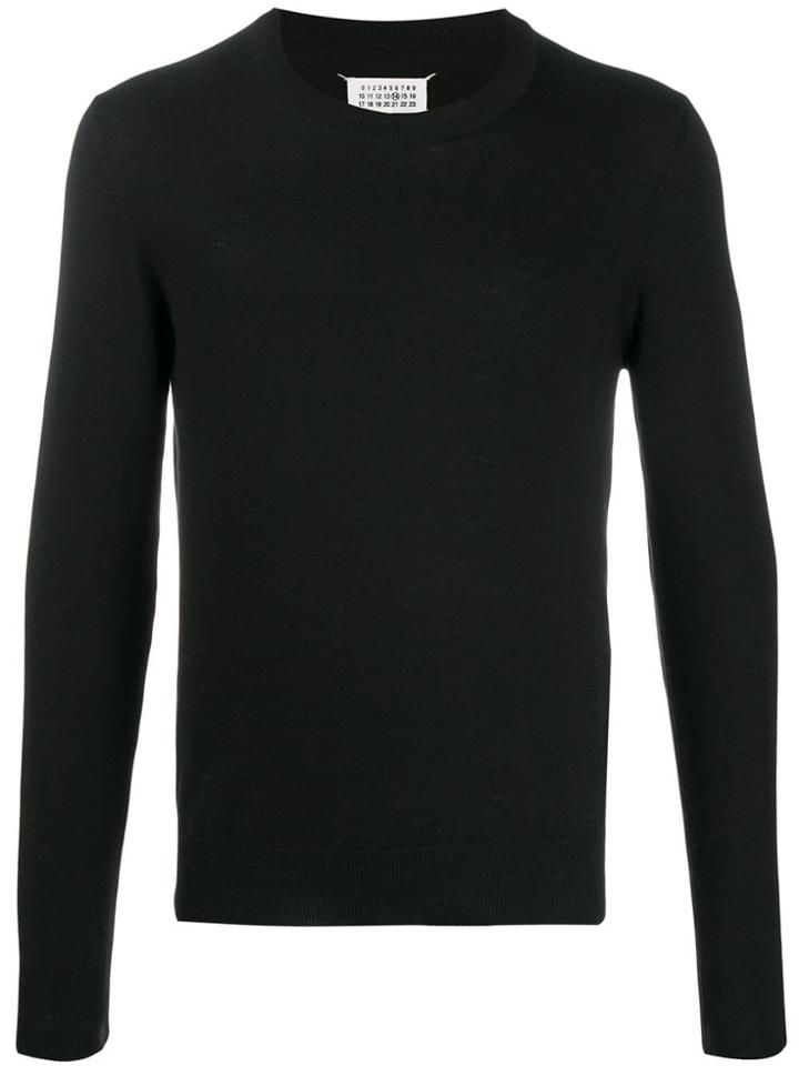 Maison Margiela Classic Knitted Jumper - Black