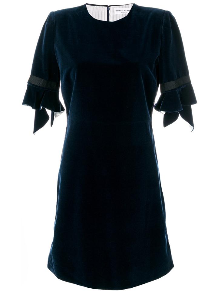 Sonia Rykiel Classic Fitted Shift Dress - Blue