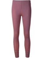 Pleats Please By Issey Miyake Ribbed Leggings