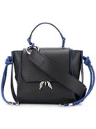 Patrizia Pepe Rope Detail Tote - Black
