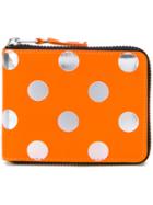 Comme Des Garçons Wallet Polka Dots Wallet - Yellow & Orange