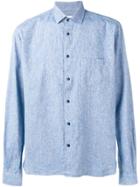 Ymc Textured Shirt - Blue