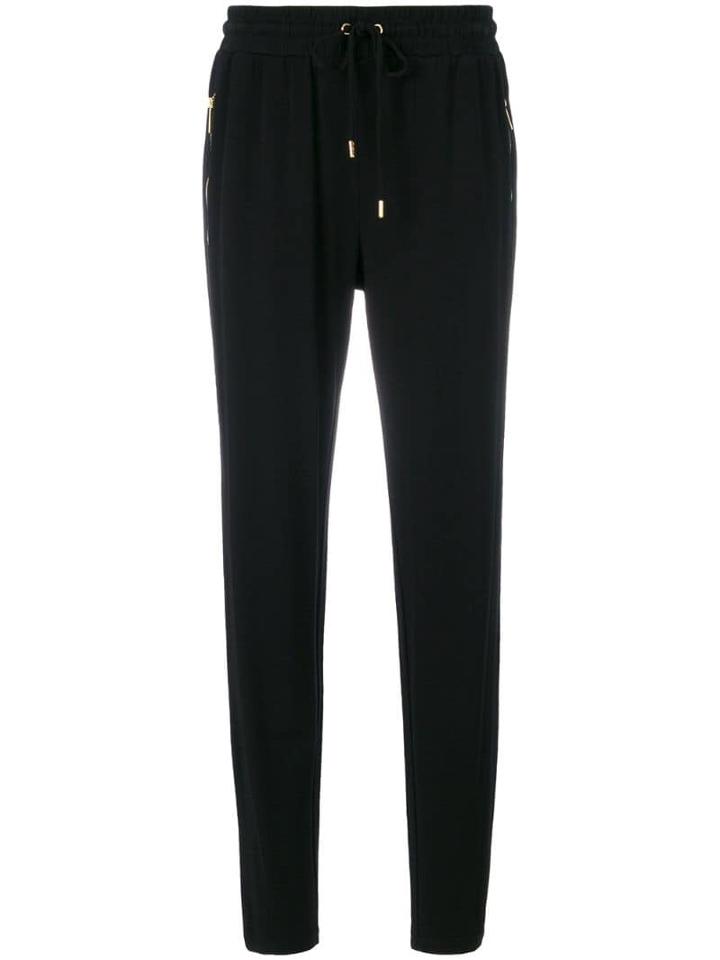 Michael Michael Kors Tapered Jogger Trousers - Black