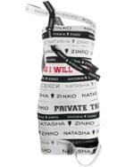 Natasha Zinko Logo Dress - Black