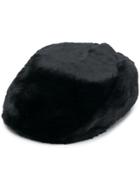 Dsquared2 Icon Driver Pelliccia Eco Hat - Black