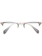 Oliver Peoples 'walston' Glasses, Grey, Acetate/metal
