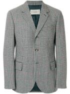 Holland & Holland Checked Three-button Jacket - Black