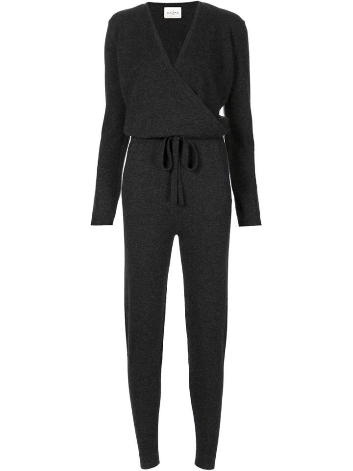 Le Kasha Cashmere Jumpsuit, Women's, Size: Small, Black, Cashmere
