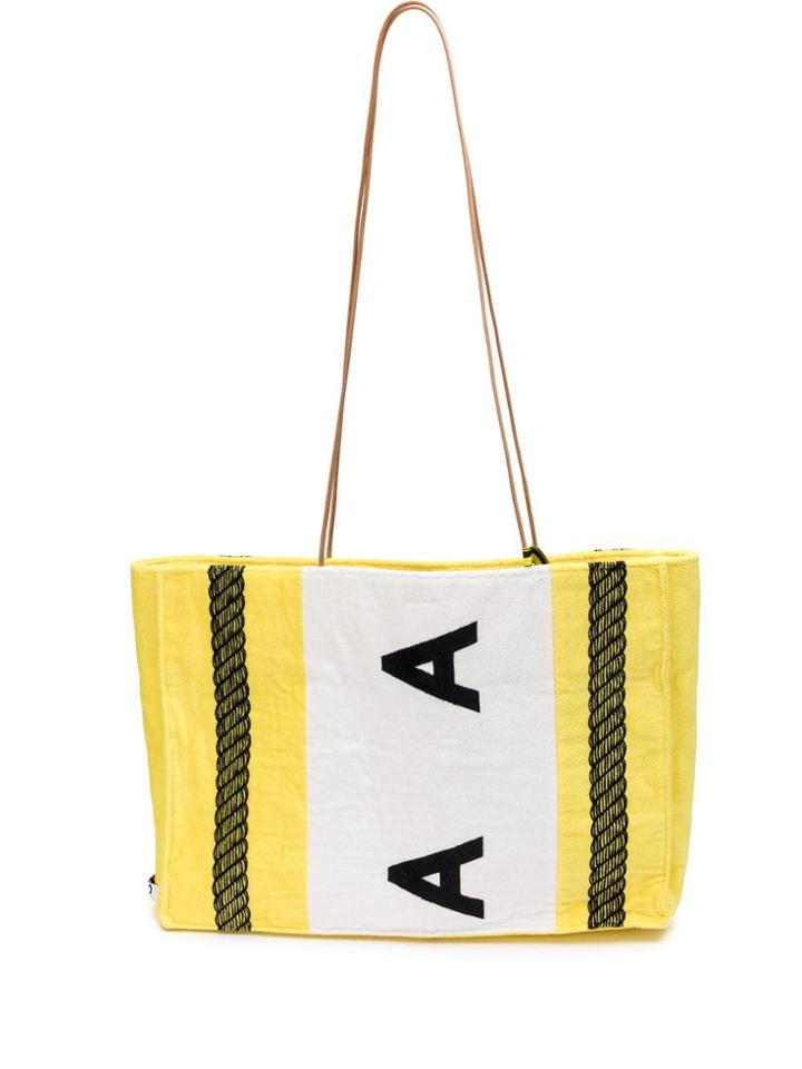 Aalto Bath Logo Tote - Yellow