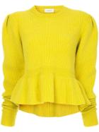 Lemaire Puff Sleeve Jumper - Yellow