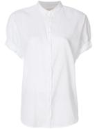 Xirena Rolled Short Sleeves Shirt - White