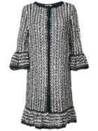 Charlott Long Knit Coat - Blue
