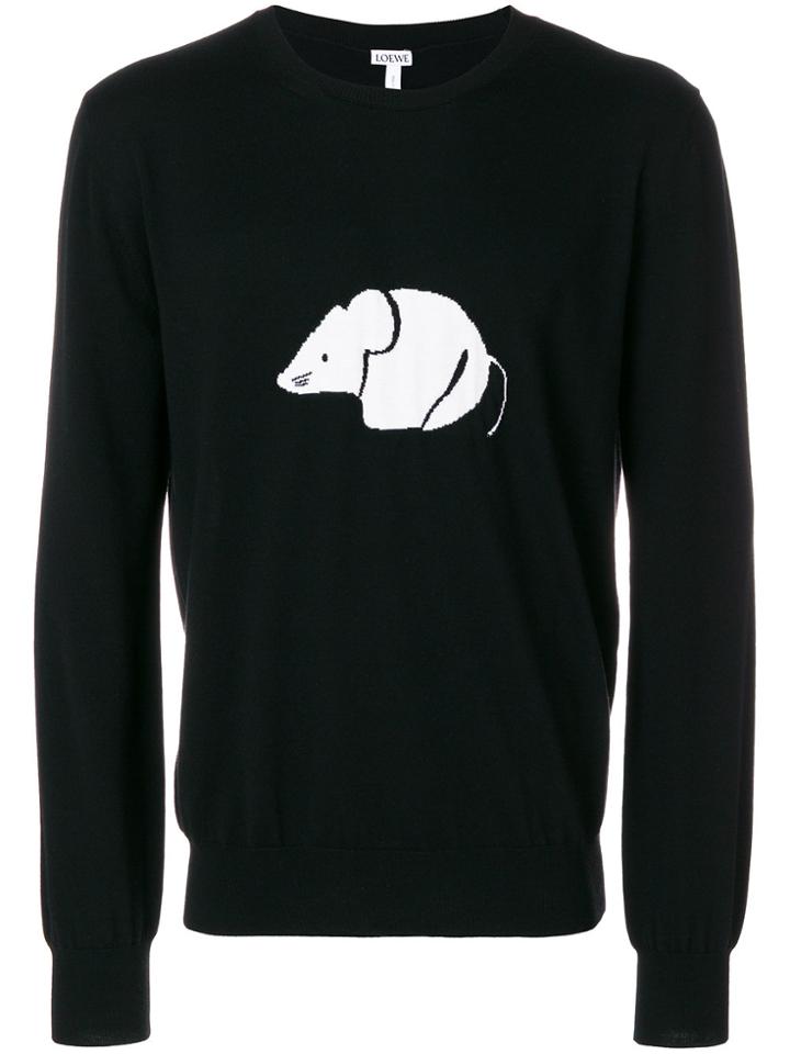 Loewe Mouse Sweater - Black
