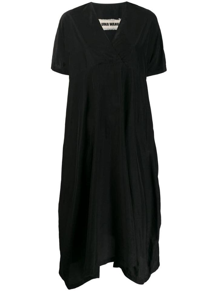 Uma Wang Anlon Oversize Dress - Black