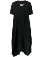 Uma Wang Anlon Oversize Dress - Black