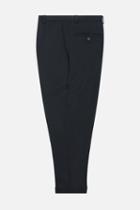 Ami Alexandre Mattiussi Oversize Carrot-fit Trousers, Men's, Size: 46, Black, Virgin Wool